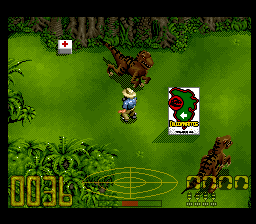 Jurassic Park (France) In game screenshot